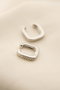 Heliophilia Silver CKP9101 Pendientes de Metal Multicolor